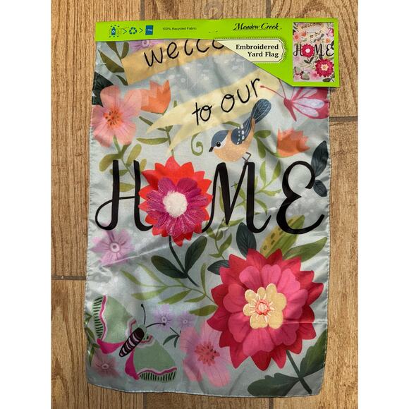 Yard Flag: “Welcome to our Home” - Picture 5 of 5